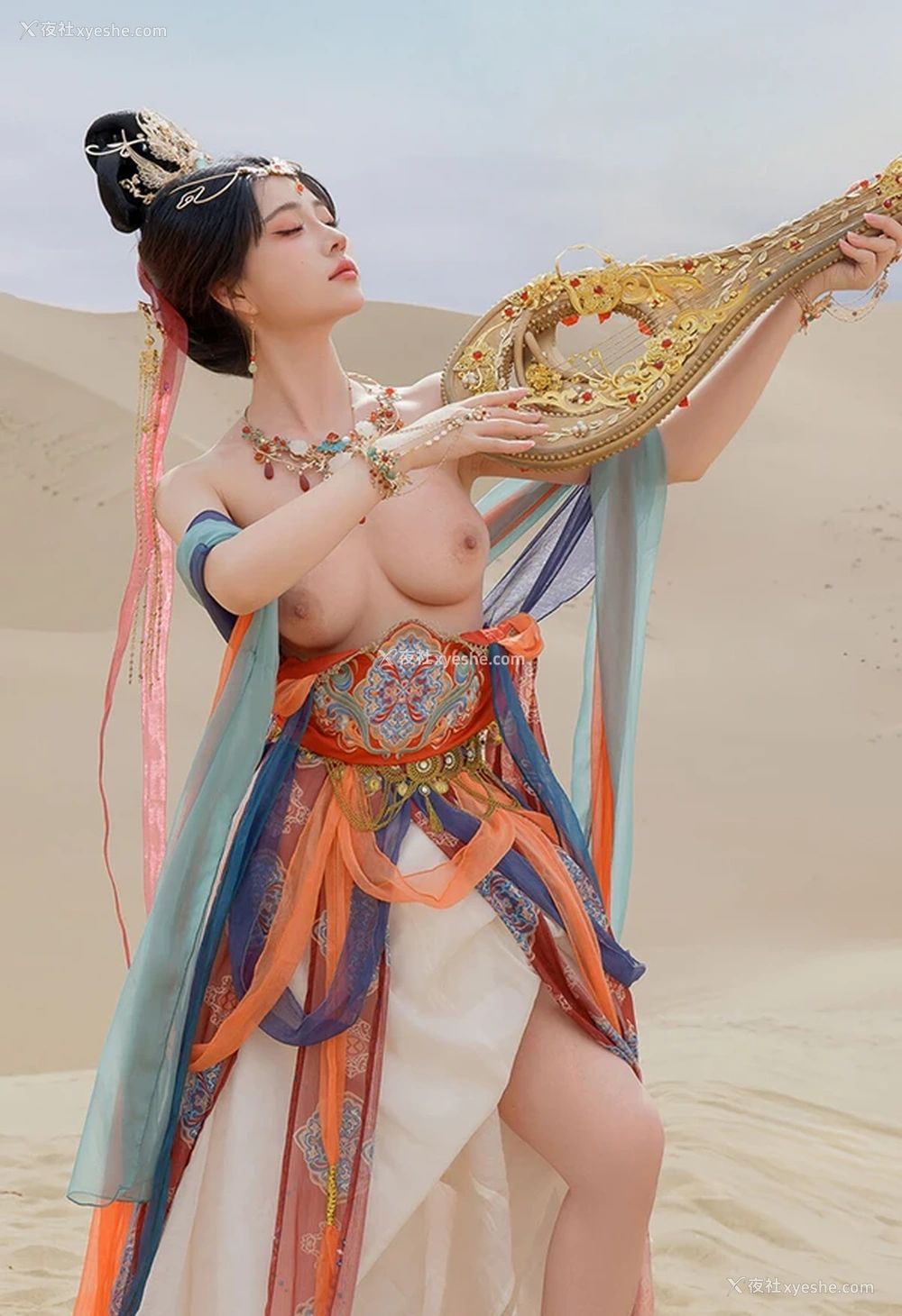 1P - 极品女神年年敦煌飞天飘飘若仙无圣光唯美图集