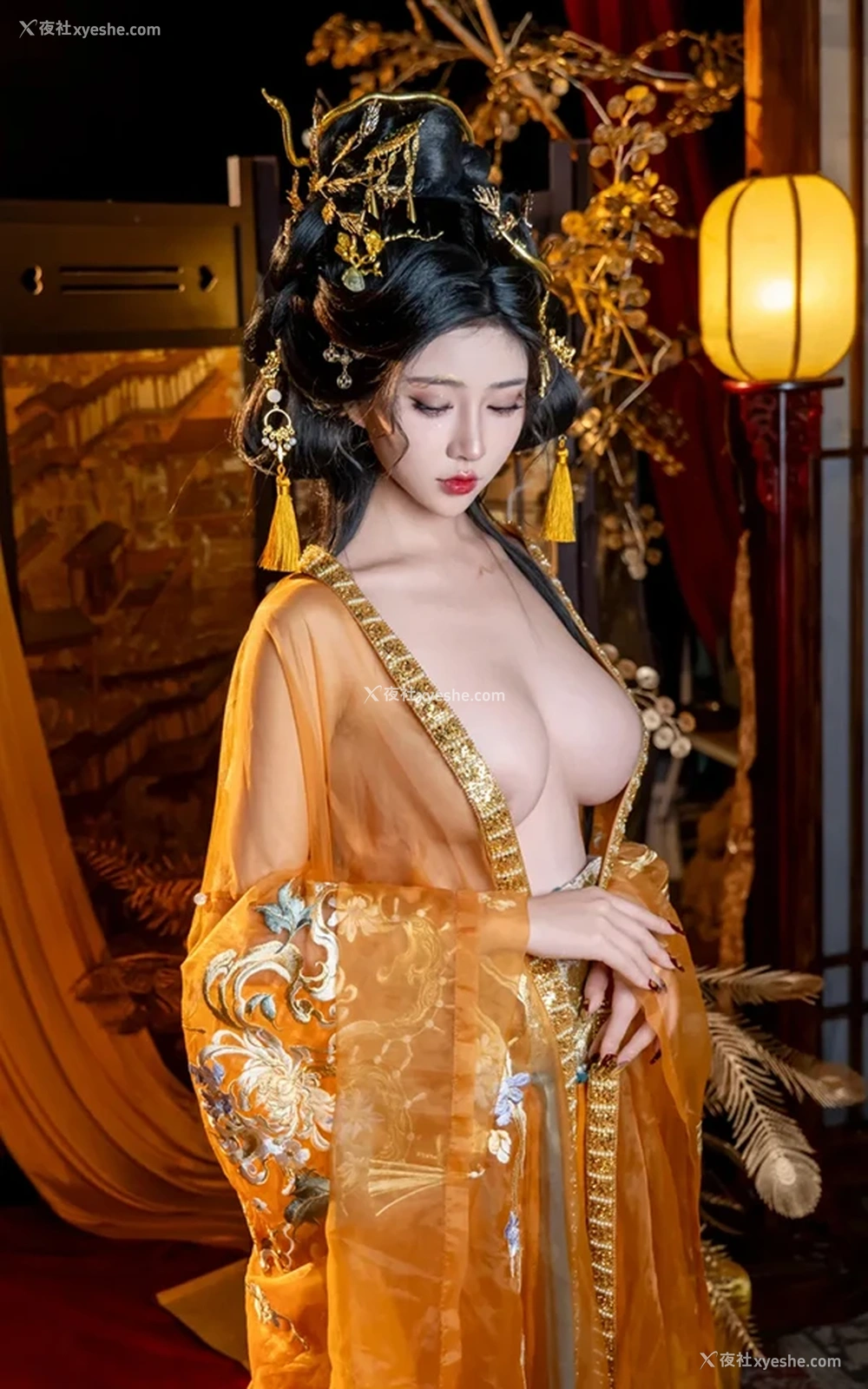 1P - 极品女神年年金蛇贺岁无圣光唯美人体图集