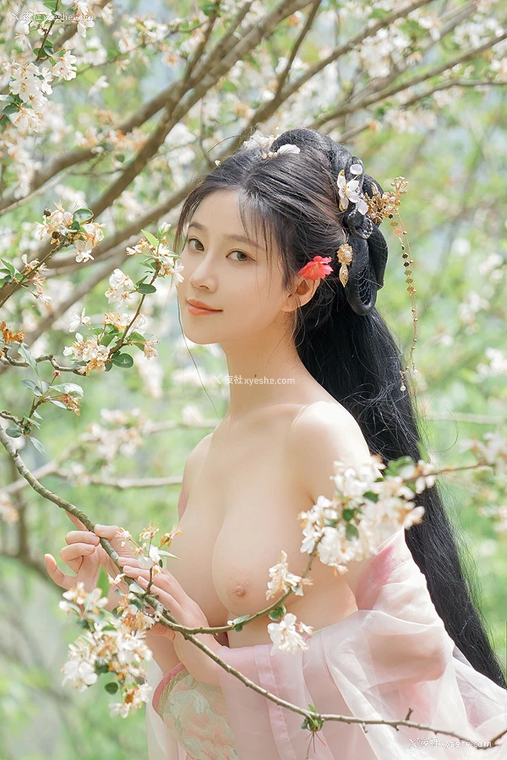 1P - 极品女神年年 海棠仙无圣光唯美人体图集