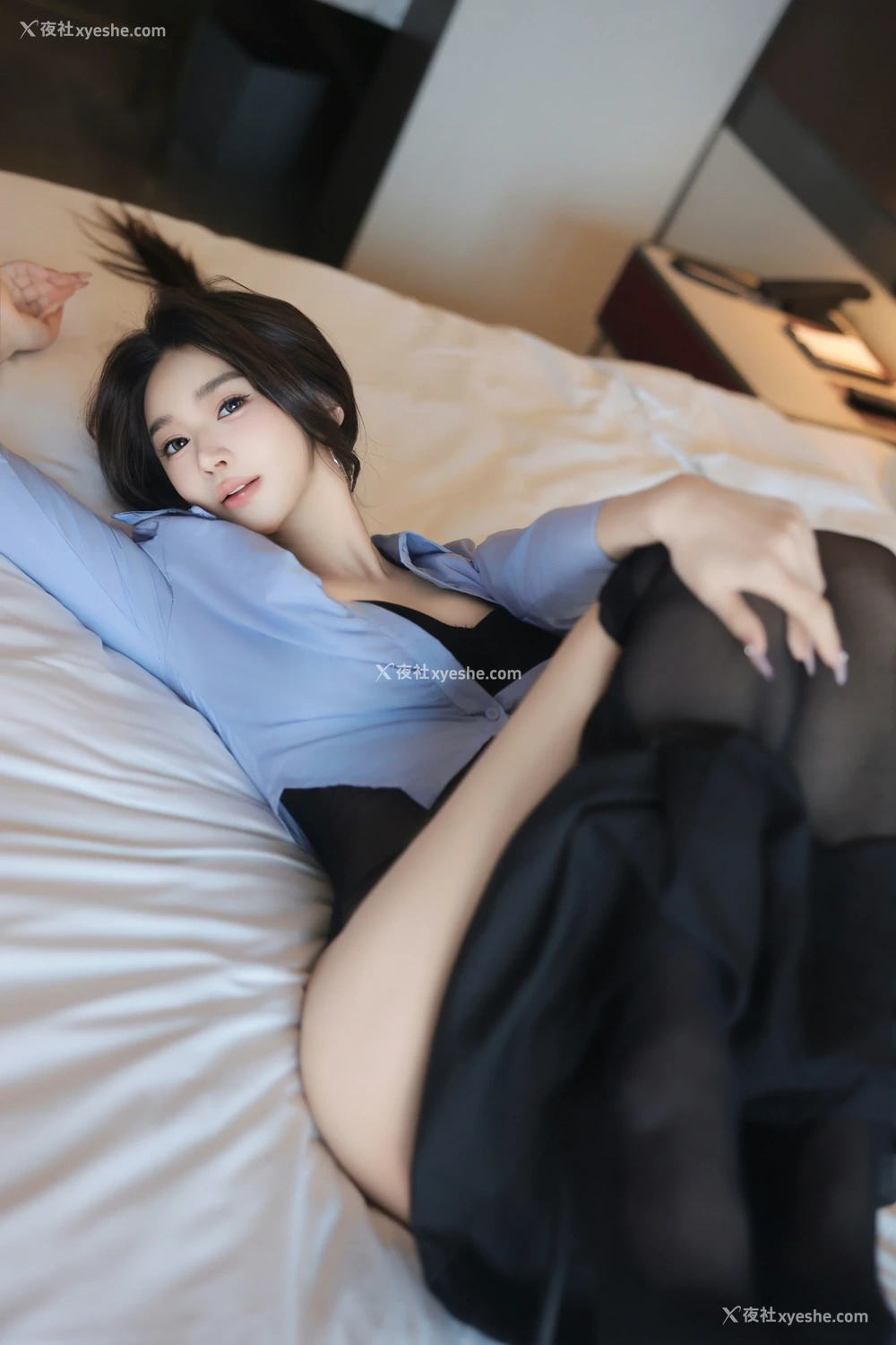 1P - xiuren秀人网福利candy糖糖大尺度私拍无码流出蓝色黑丝制服