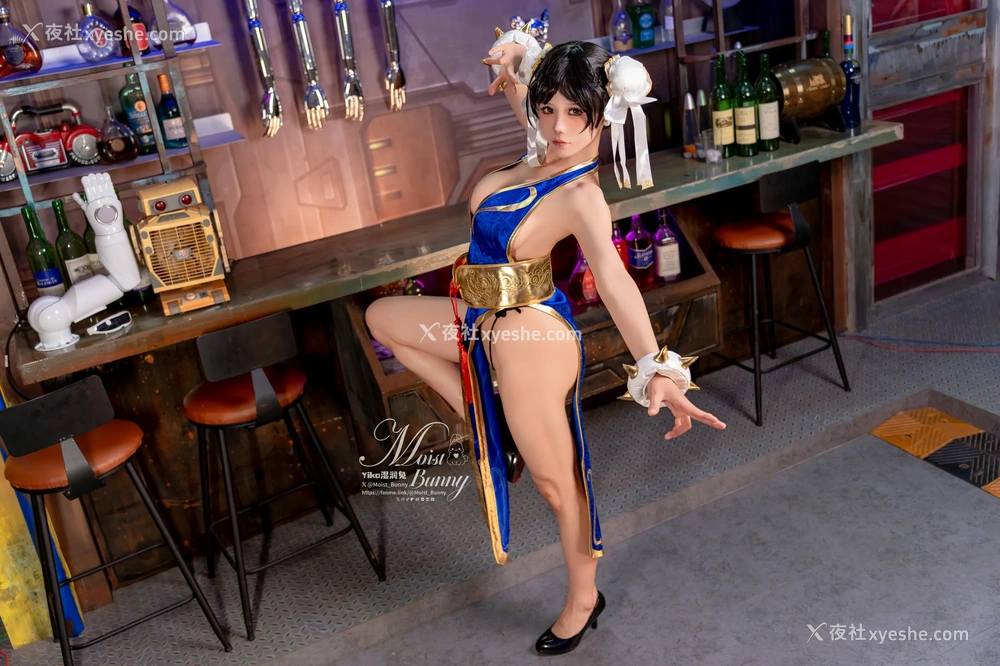 1P - 咬一口兔娘 – 街霸春丽 桃花旗袍