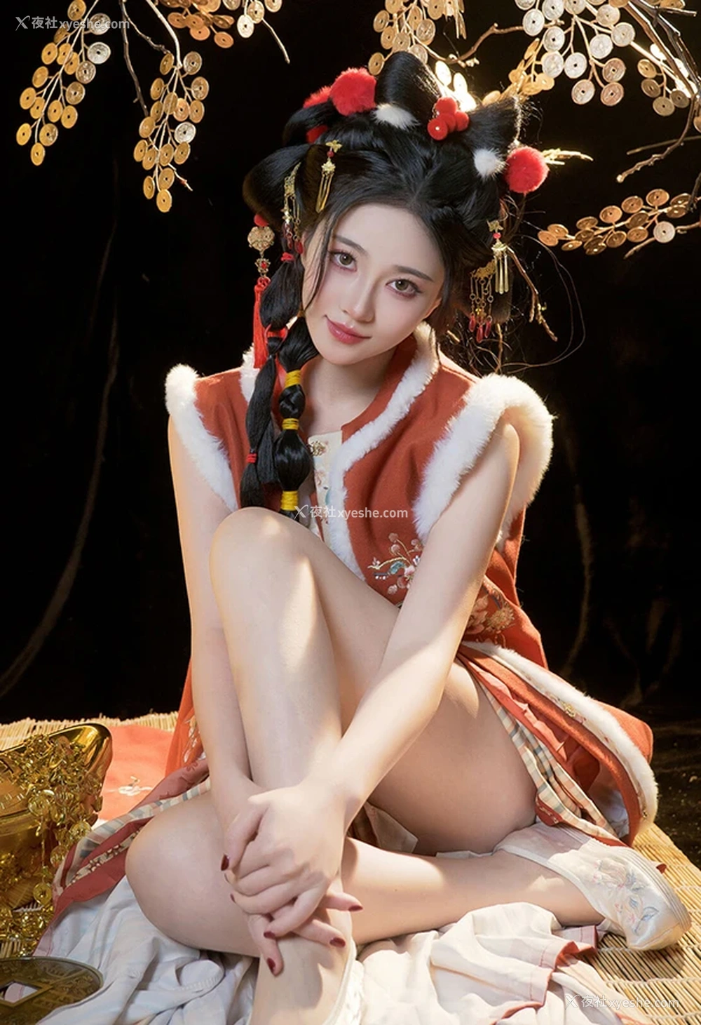 1P - 极品女神年年2025新年快乐无圣光唯美图集2