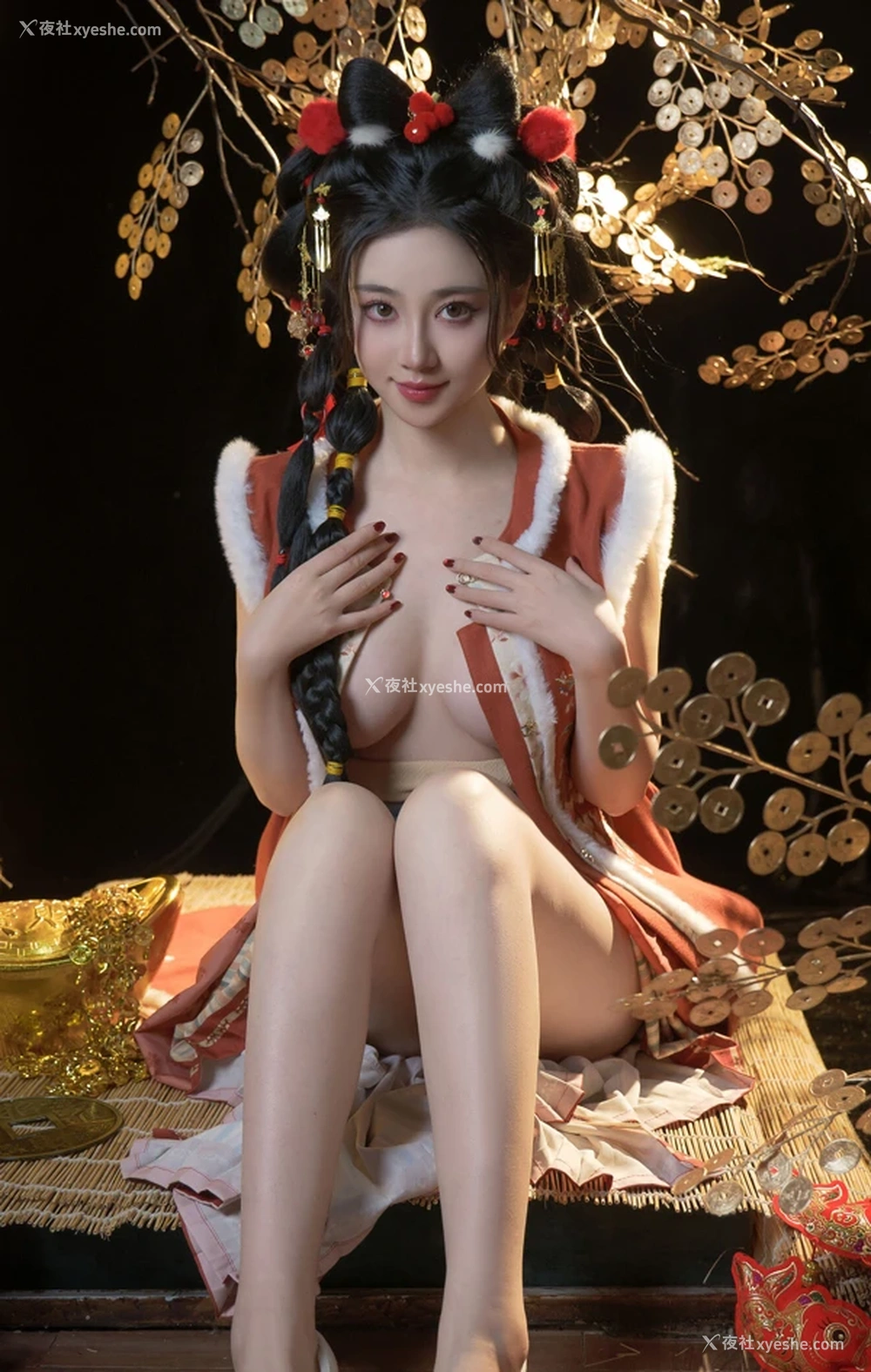 1P - 极品女神年年2025新年快乐无圣光唯美图集2