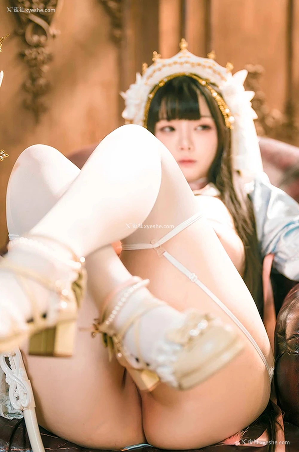 1P - 福利姬落落Raku无圣光Lily White福利图集