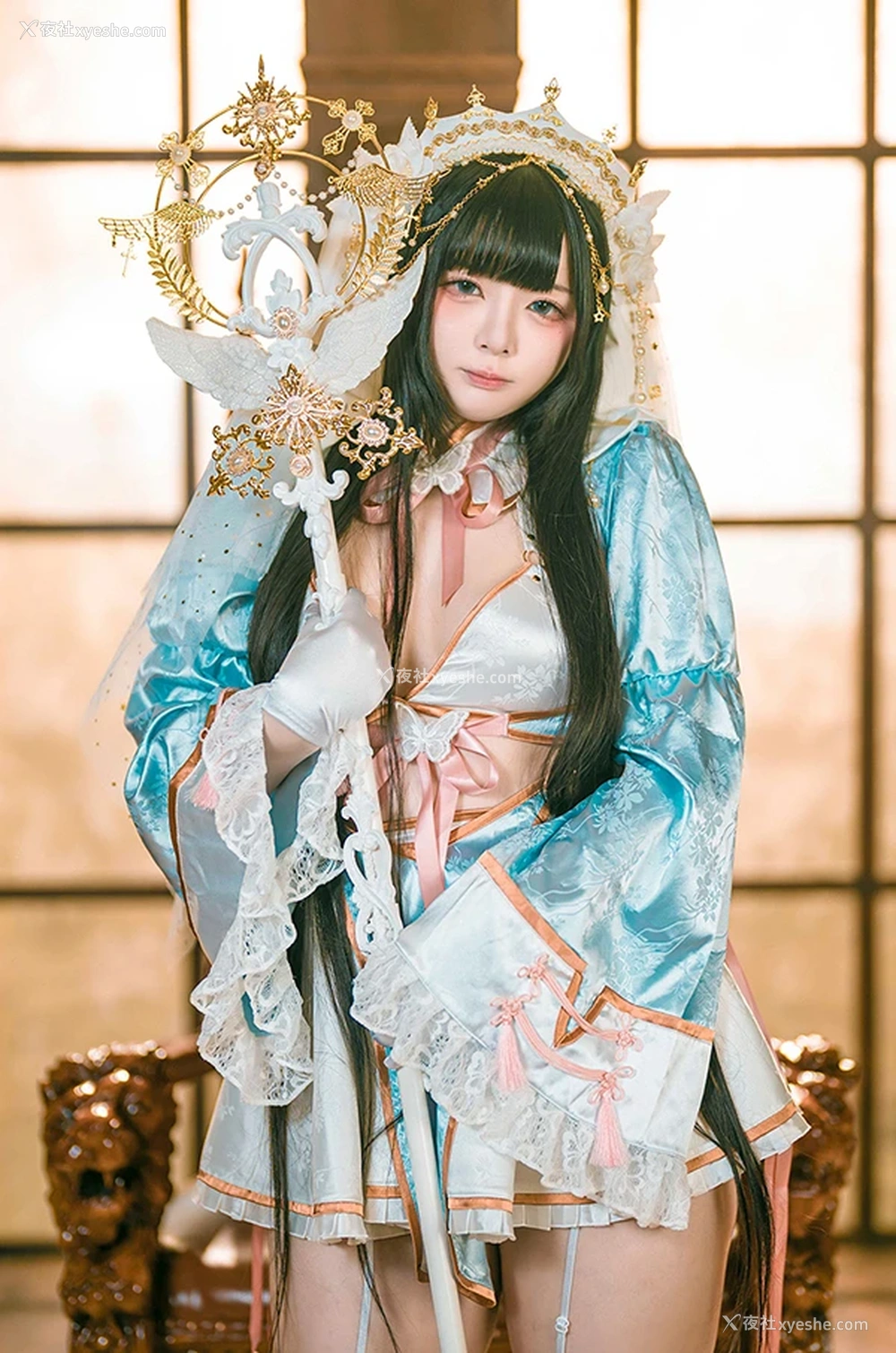 1P - 福利姬落落Raku无圣光Lily White福利图集