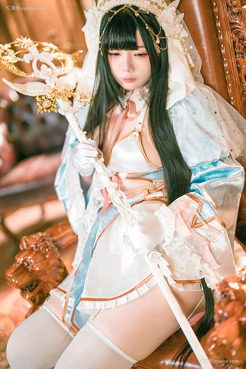 1P - 福利姬落落Raku无圣光Lily White福利图集