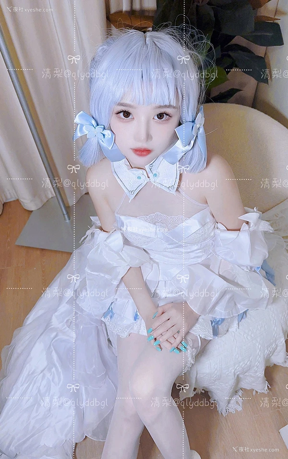 1P - 高颜值白虎福利姬@阿梨清梨2025尺度视图