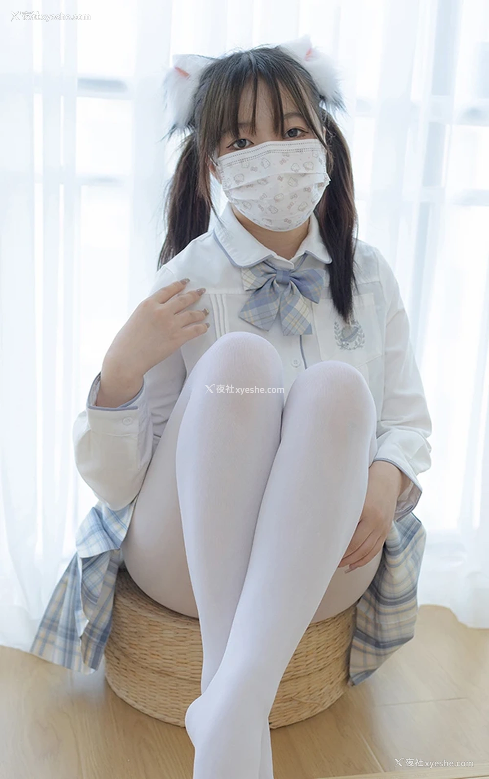 1P - 少女秩序出品白丝巨乳JK无圣光福利图