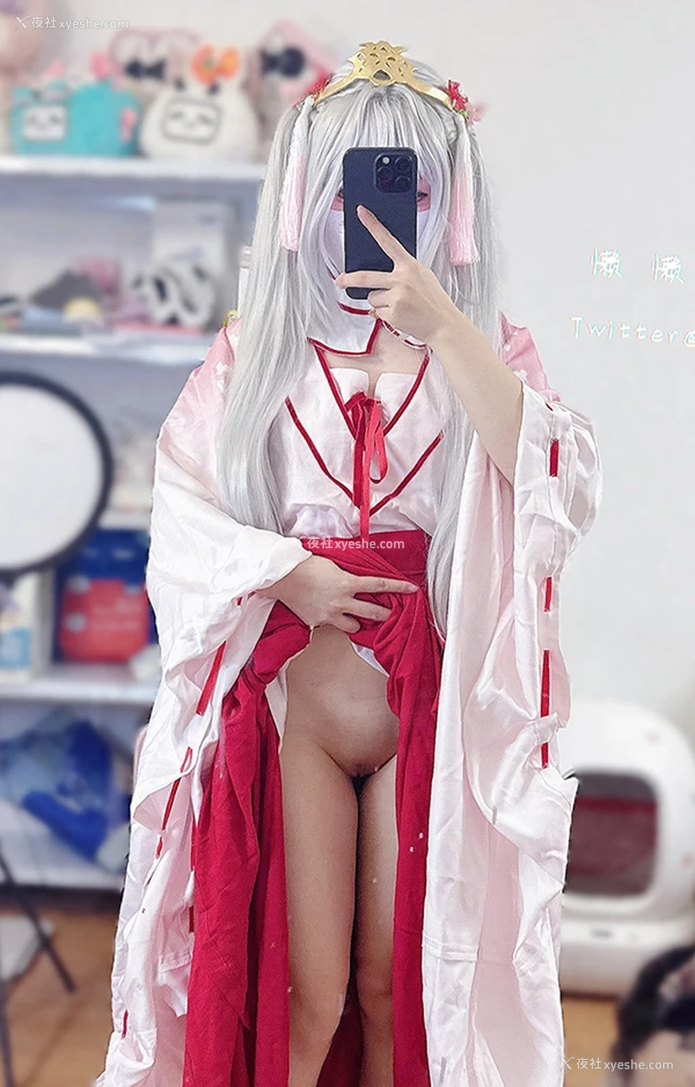 1P - 白虎福利姬懒懒睡不醒 朝武芳乃