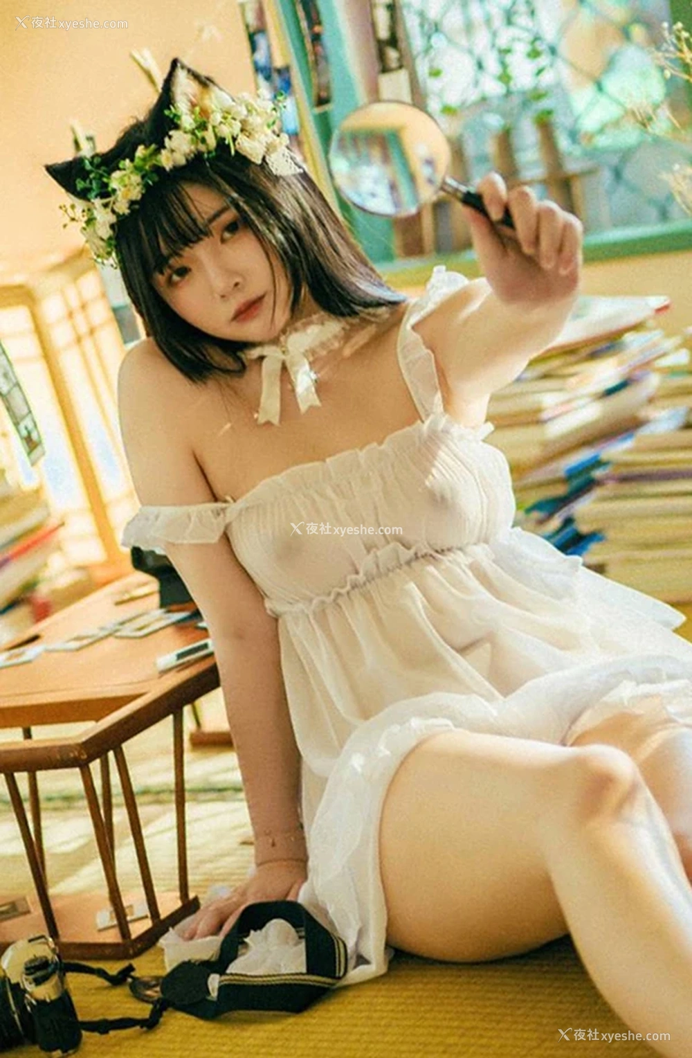 1P - 福利姬落落Raku 夏未末无圣光唯美图集