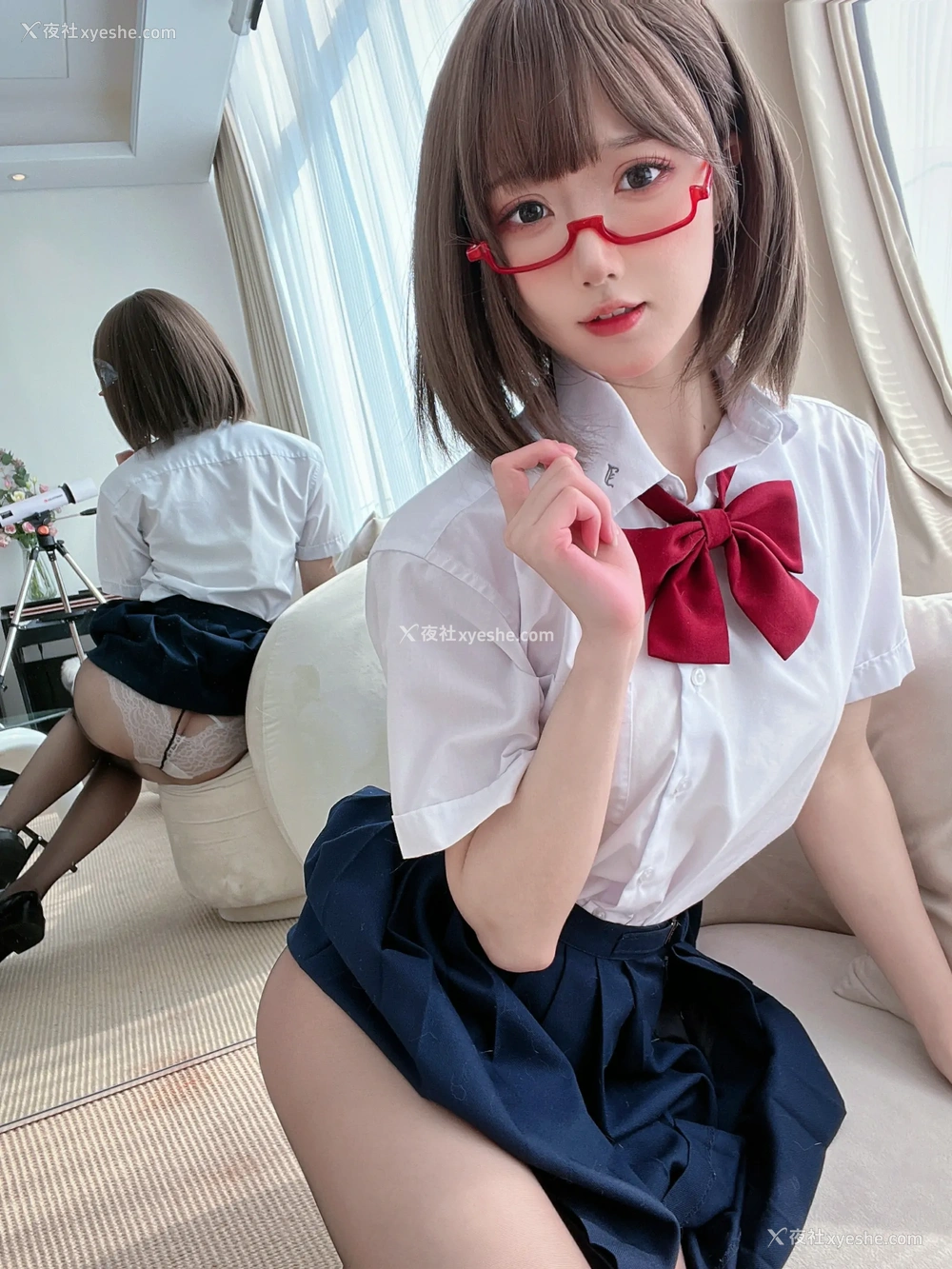 1P - 阿包也是兔娘 – 5月加冕 付费图包流出
