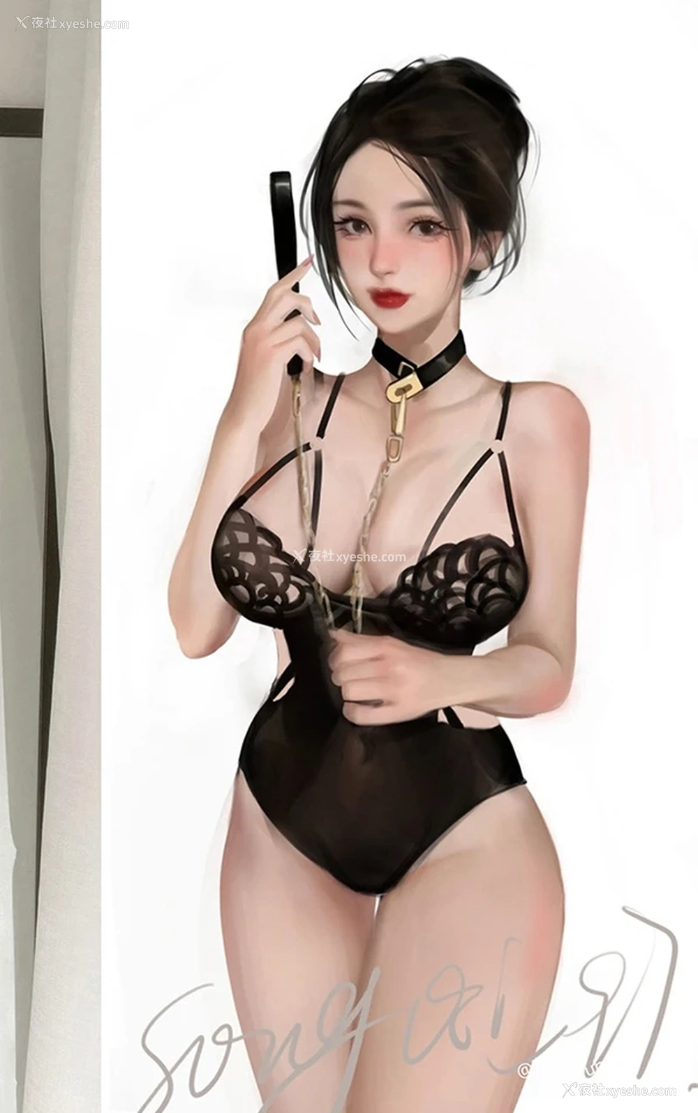 1P - 巨乳福利姬 牛奶饼干不加葱 私拍尺度图集3