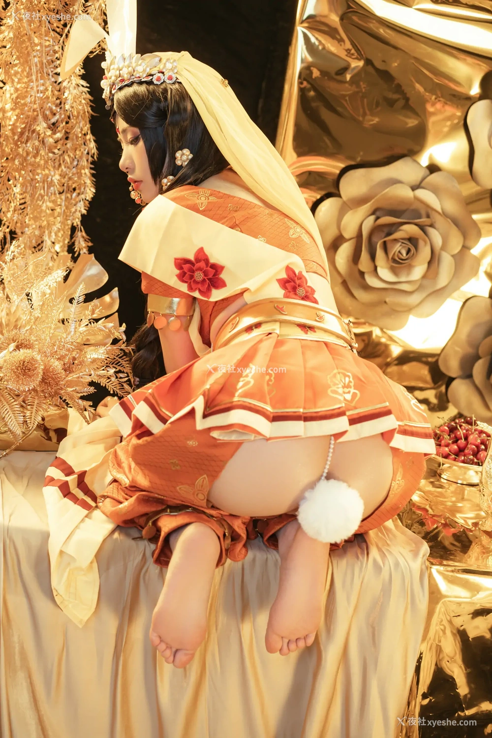 1P - 爆机少女喵小吉与钛合金TiTi双人作品天竺少女