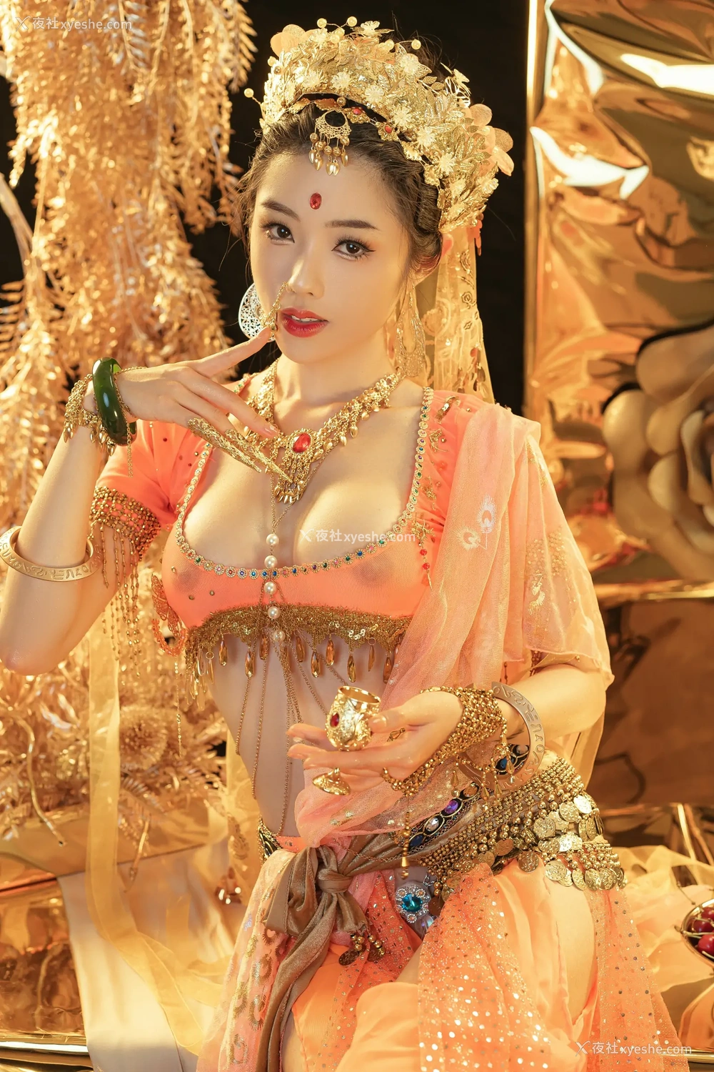 1P - 爆机少女喵小吉与钛合金TiTi双人作品天竺少女