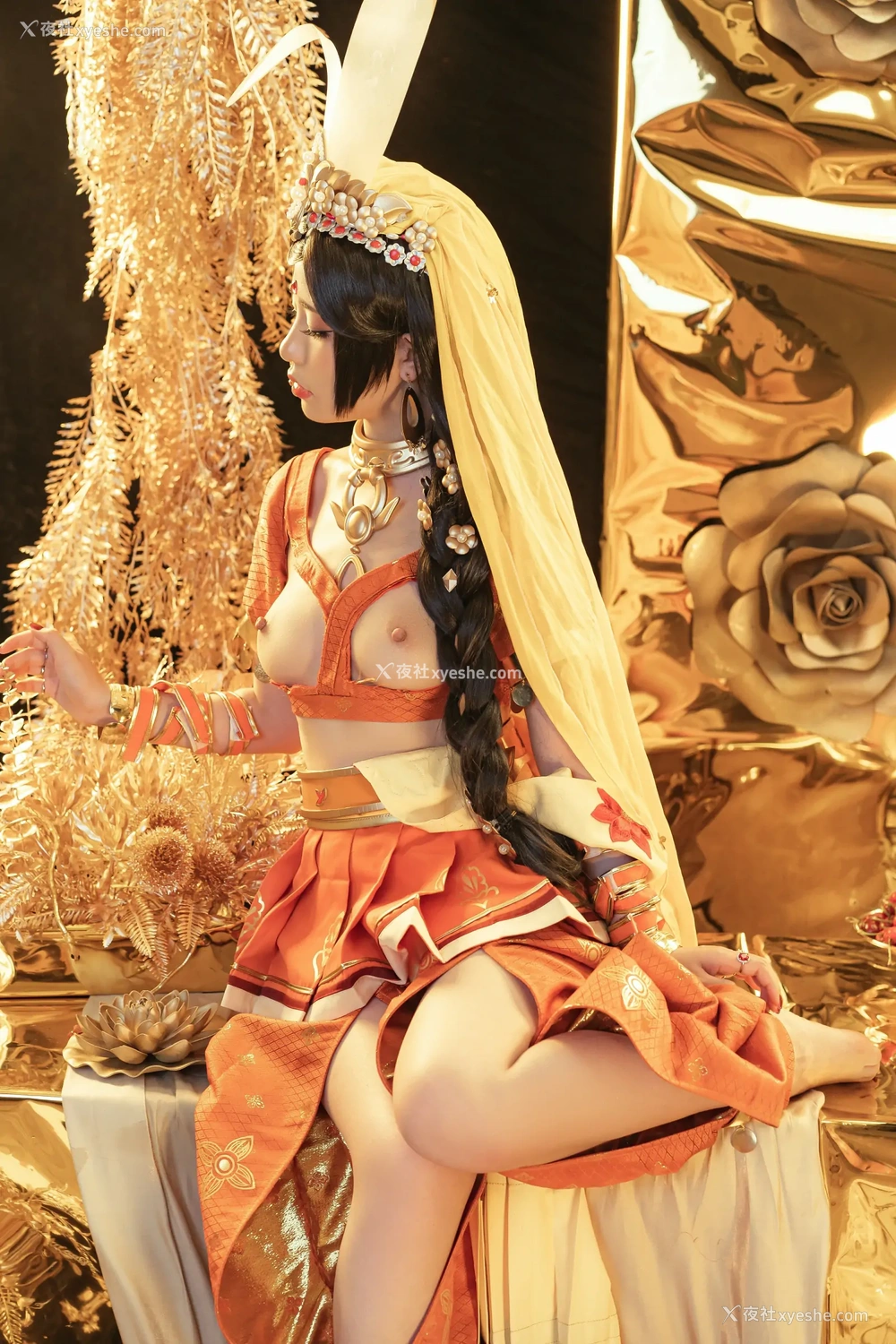1P - 爆机少女喵小吉与钛合金TiTi双人作品天竺少女