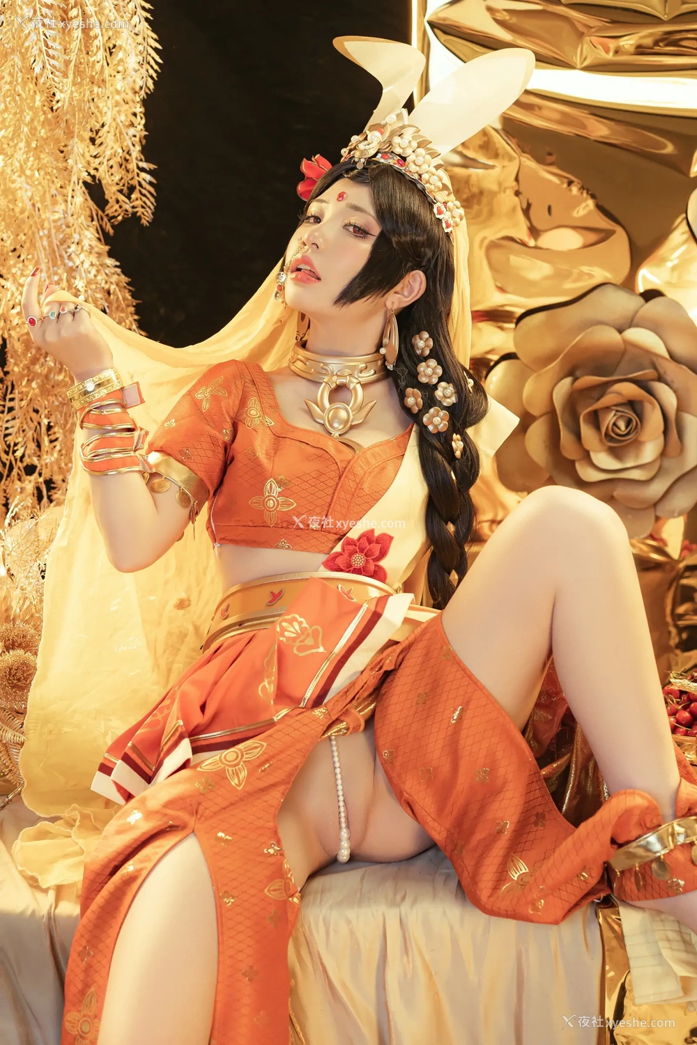 1P - 爆机少女喵小吉与钛合金TiTi双人作品天竺少女