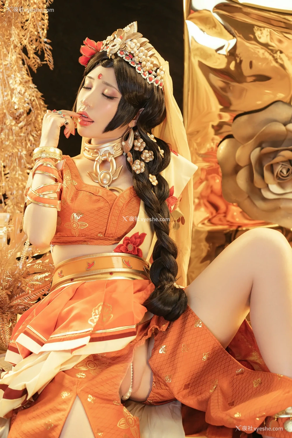 1P - 爆机少女喵小吉与钛合金TiTi双人作品天竺少女