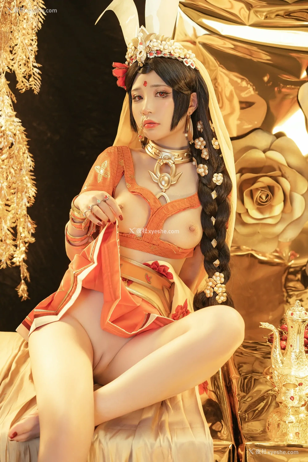 1P - 爆机少女喵小吉与钛合金TiTi双人作品天竺少女