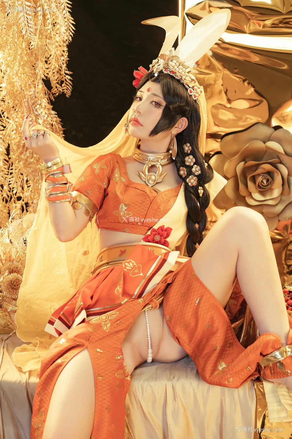 1P - 爆机少女喵小吉与钛合金TiTi双人作品天竺少女