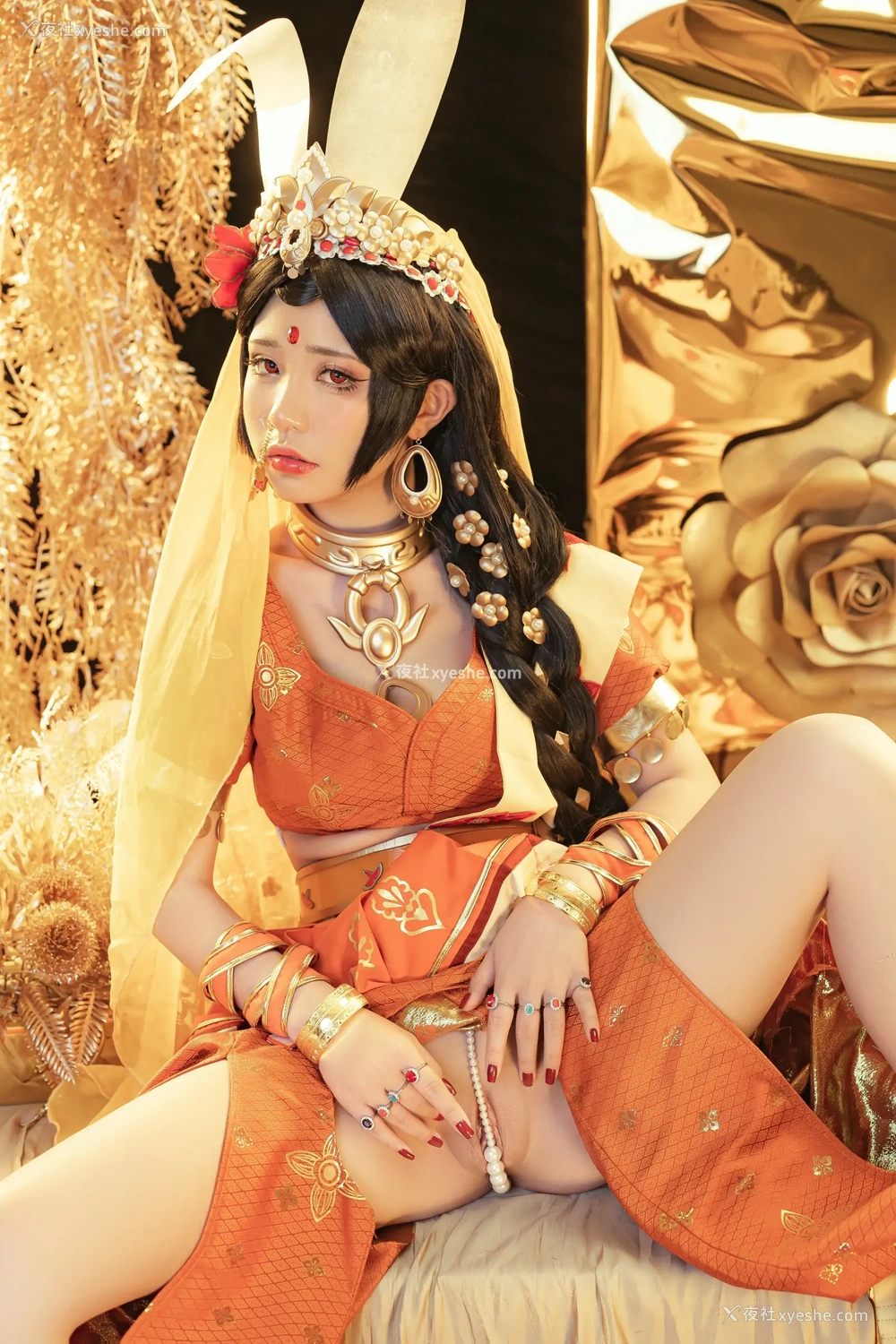 1P - 爆机少女喵小吉与钛合金TiTi双人作品天竺少女