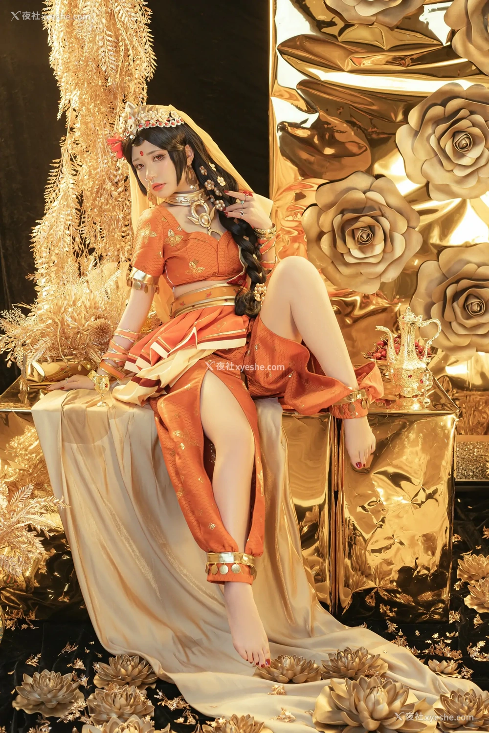 1P - 爆机少女喵小吉与钛合金TiTi双人作品天竺少女