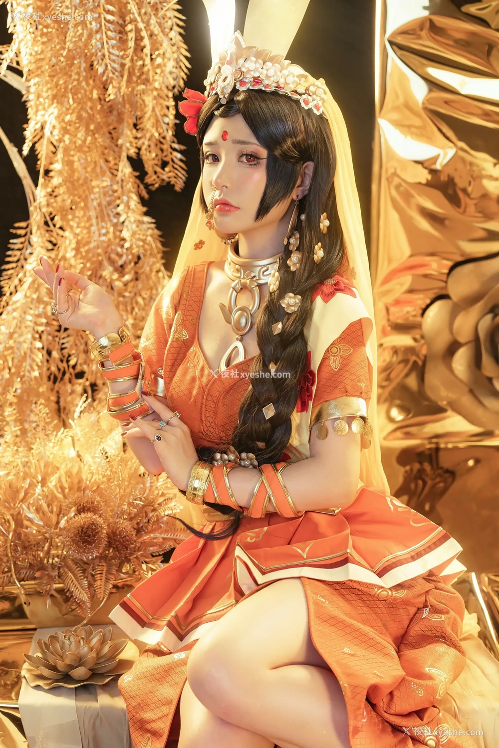 1P - 爆机少女喵小吉与钛合金TiTi双人作品天竺少女