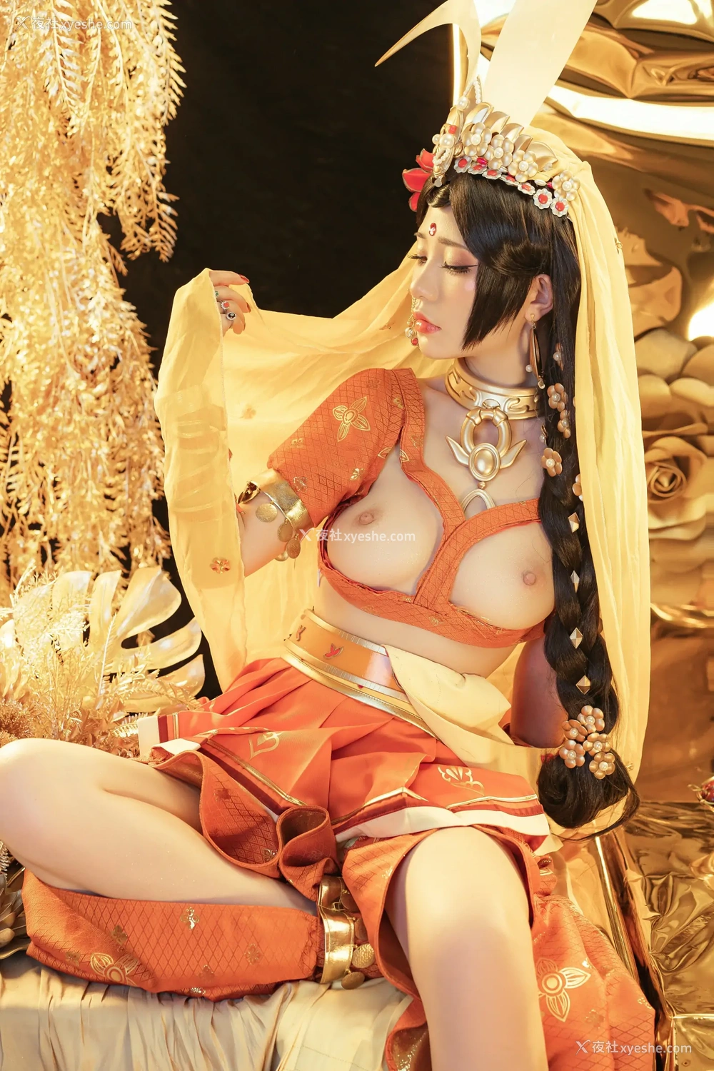 1P - 爆机少女喵小吉与钛合金TiTi双人作品天竺少女