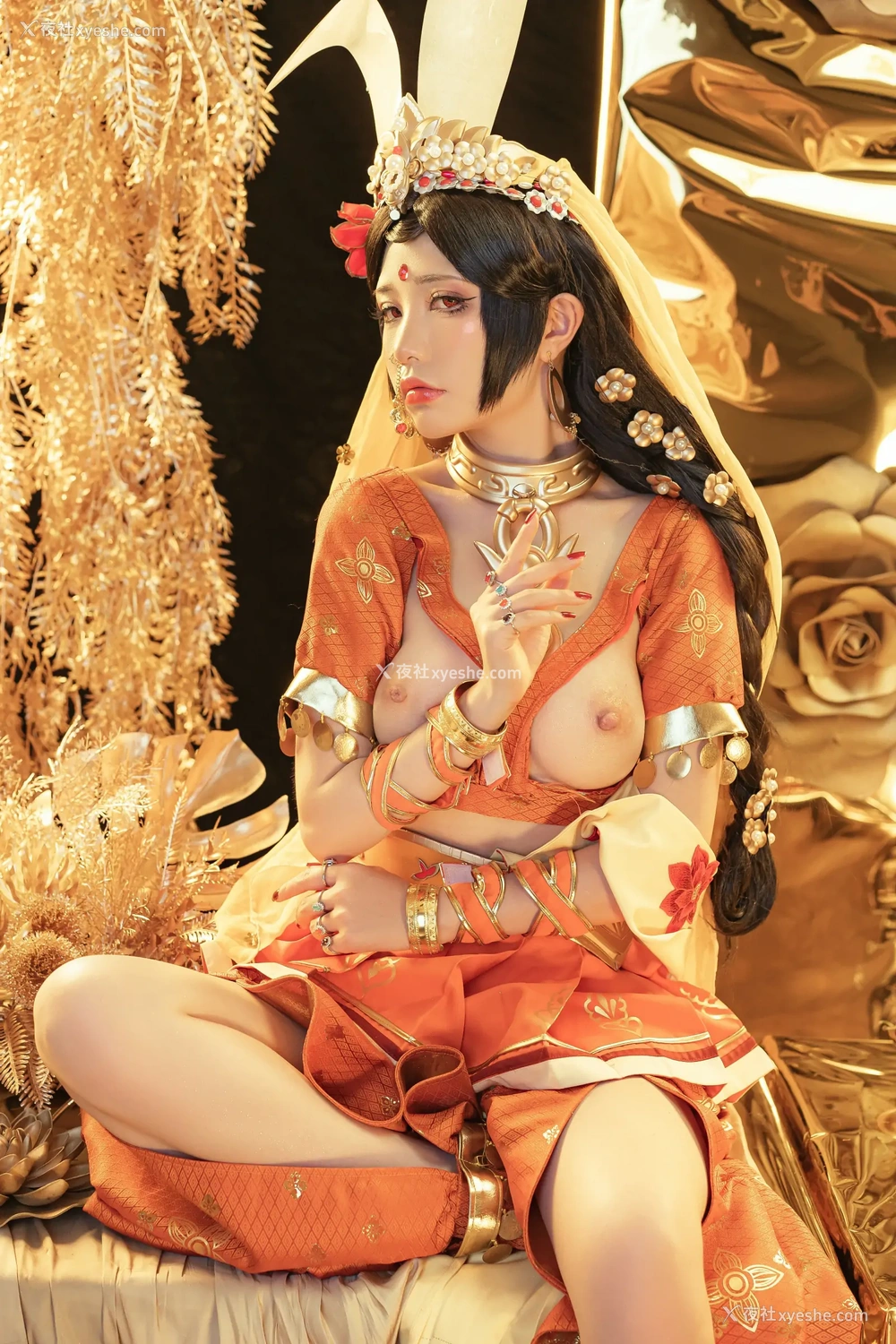 1P - 爆机少女喵小吉与钛合金TiTi双人作品天竺少女