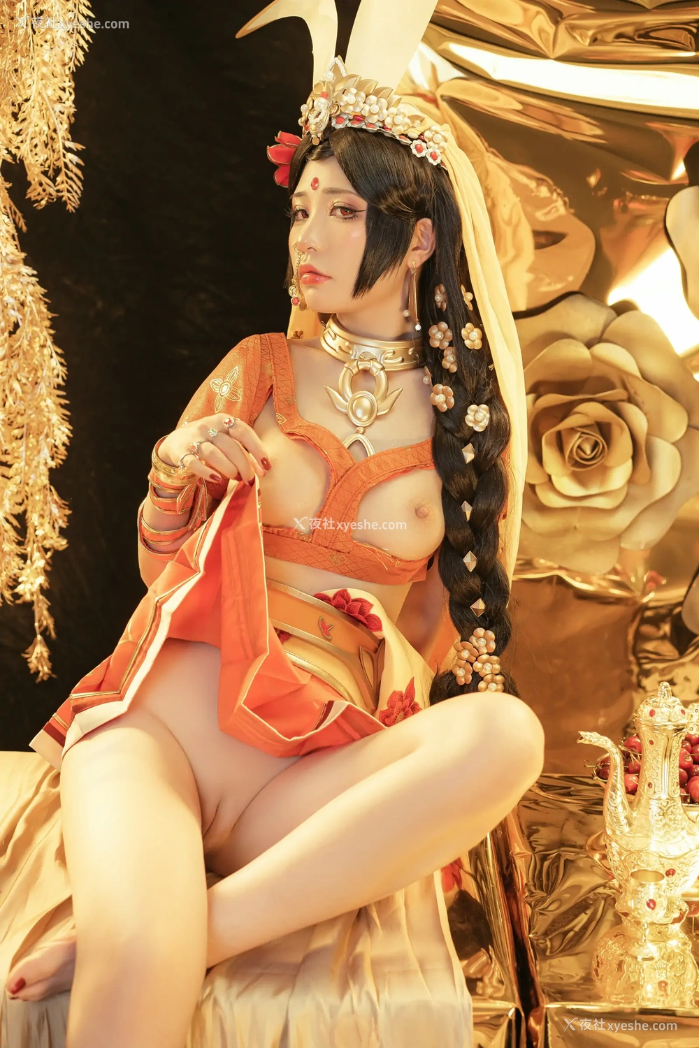 1P - 爆机少女喵小吉与钛合金TiTi双人作品天竺少女
