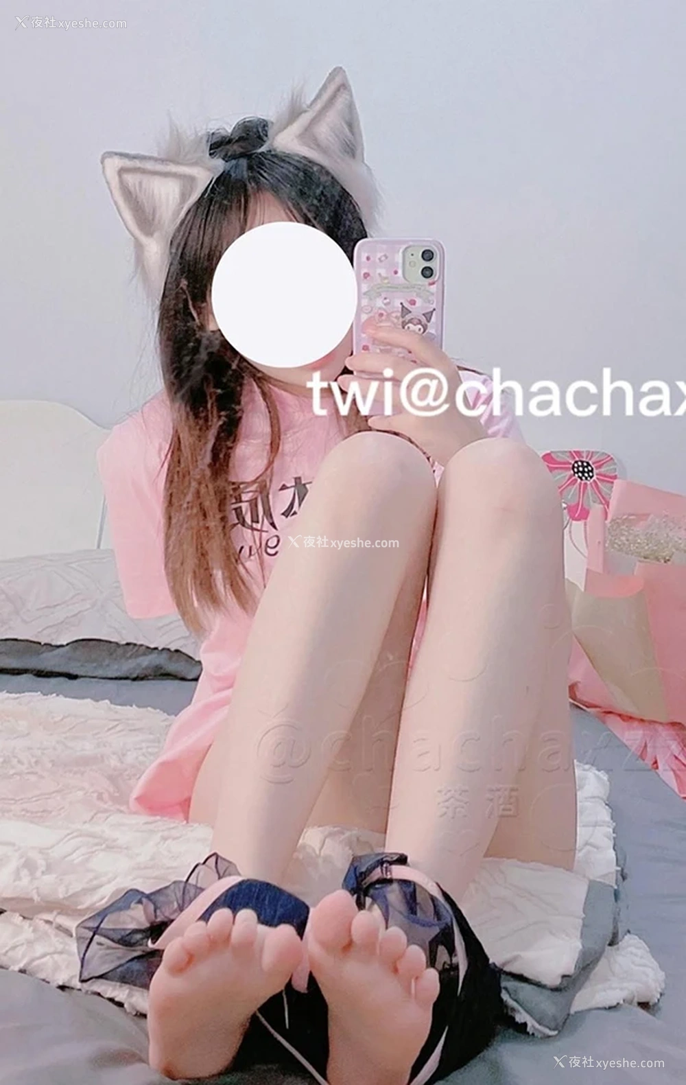1P - 推特美女茶酒@chachaxzz尺度私拍福利图集