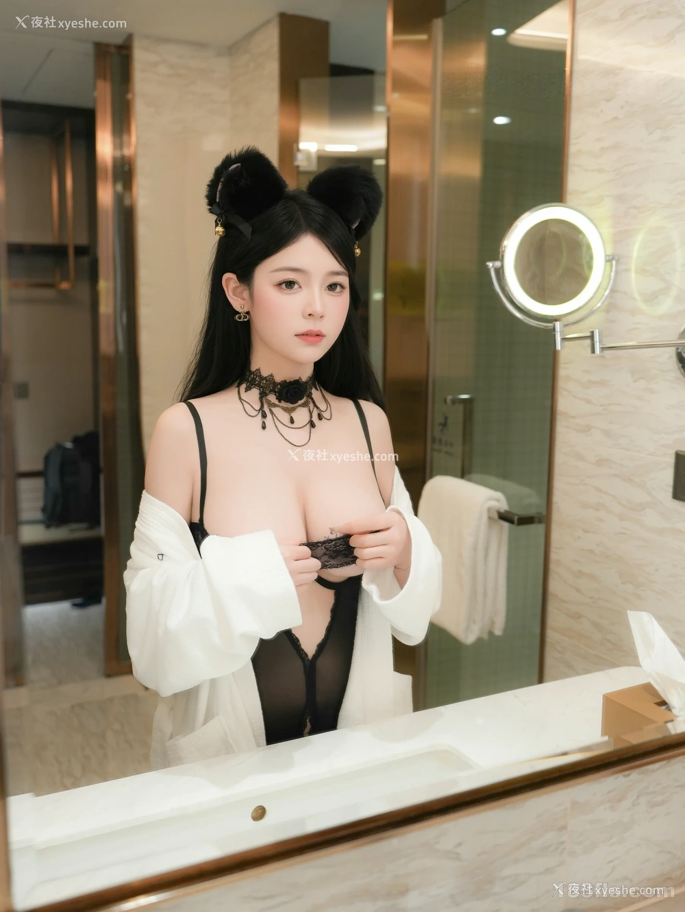 1P - xiuren秀人网福利优酱大尺度私拍无码流出白色浴袍