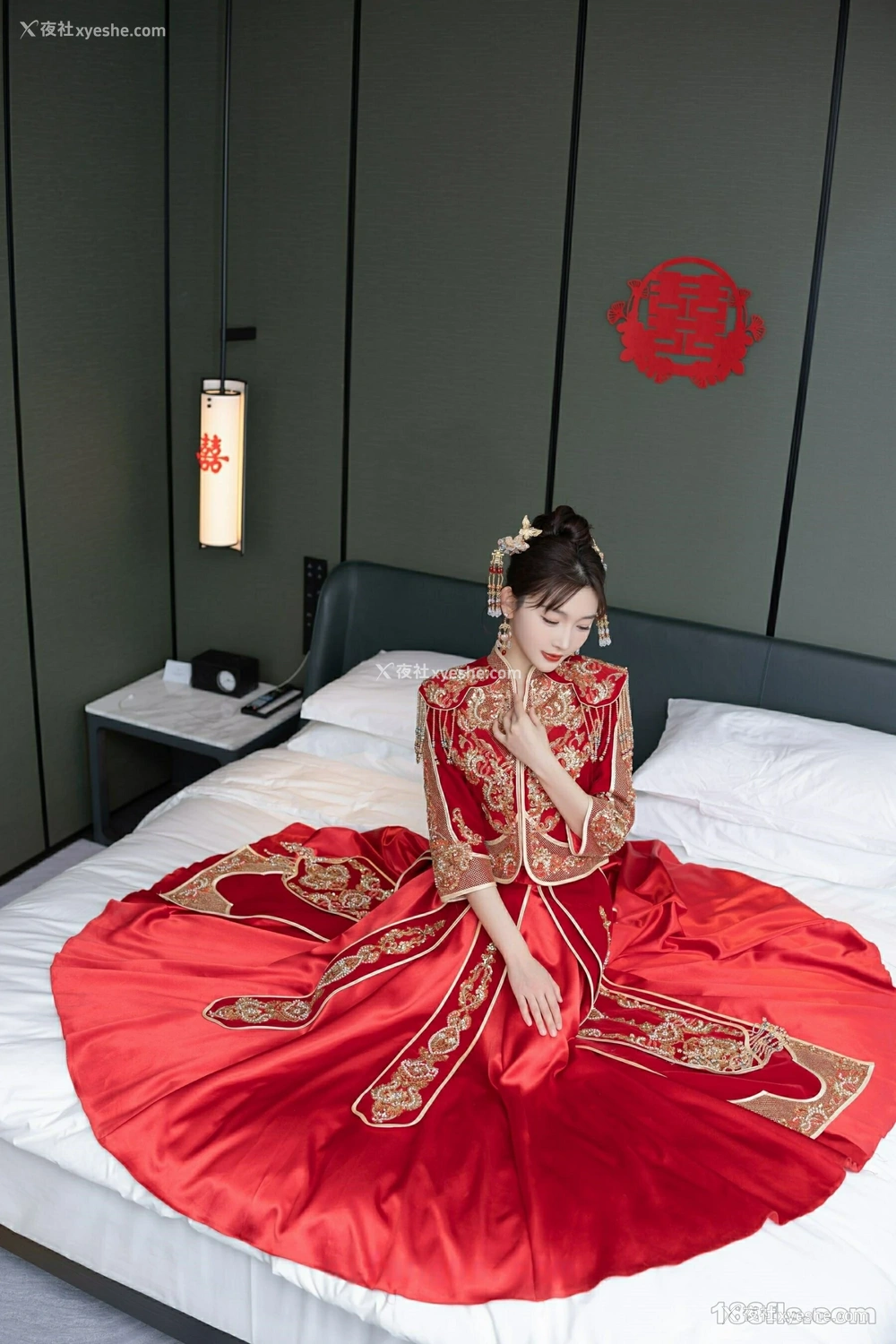 1P - xiuren秀人网福利陆萱萱大尺度私拍无码流出秀禾新娘装