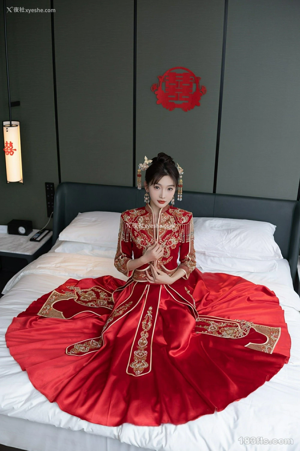 1P - xiuren秀人网福利陆萱萱大尺度私拍无码流出秀禾新娘装