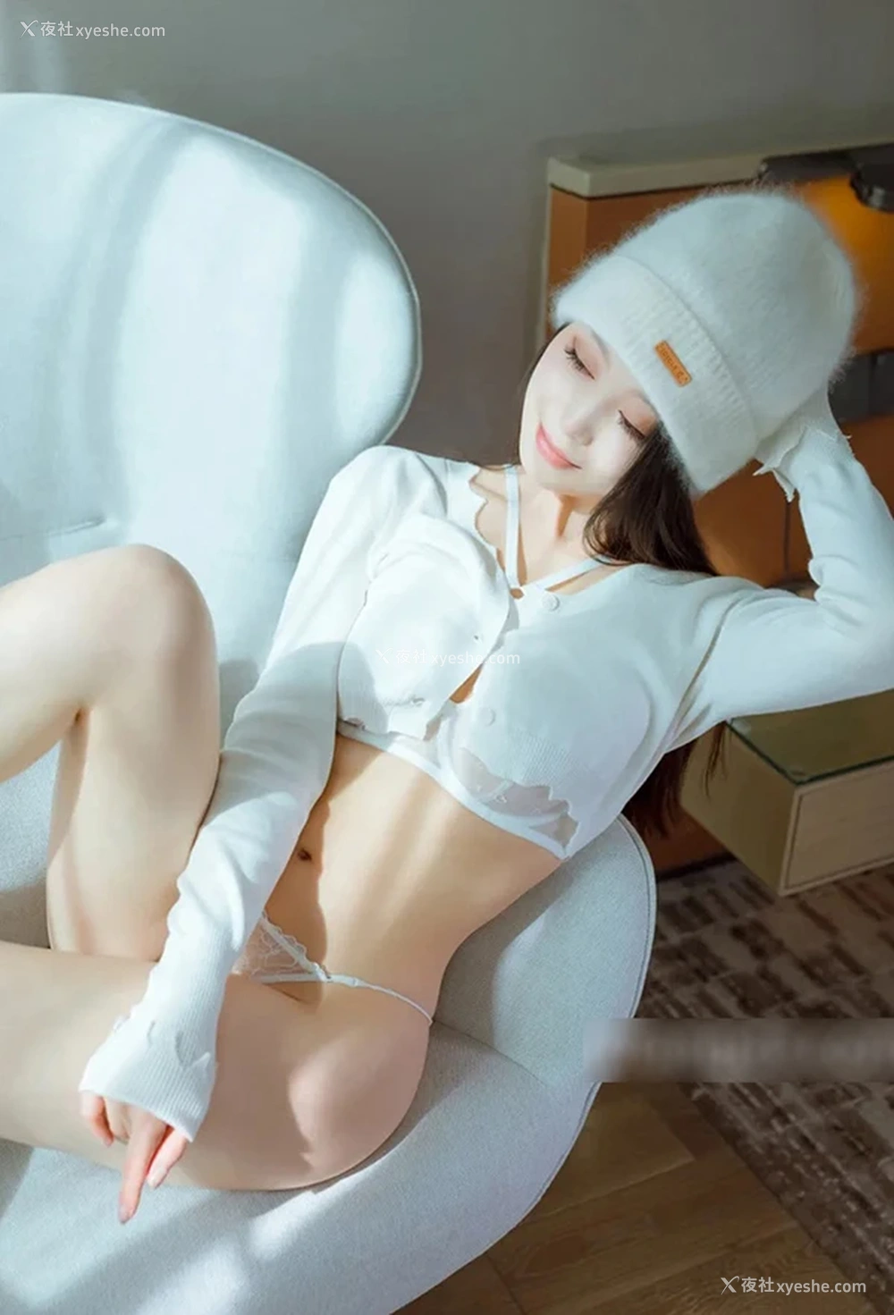1P - 秀人女神清妙高价定制瑜伽一字马无圣光唯美图集4
