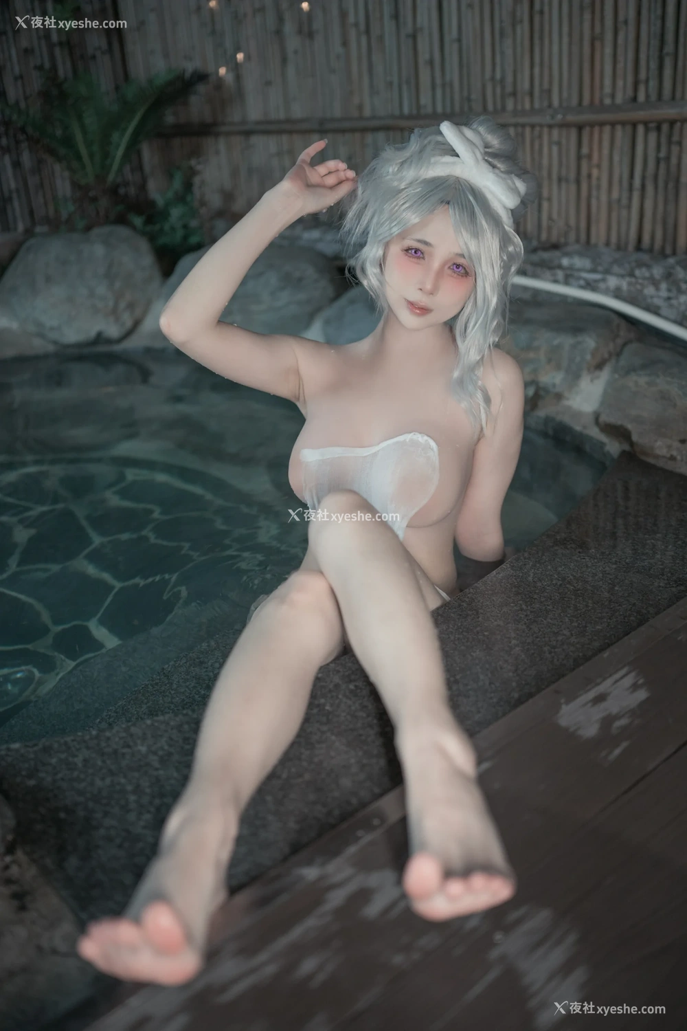 1P - 夏鸽鸽不想起床&上杉绘黎落&滢妹 – 温泉假日
