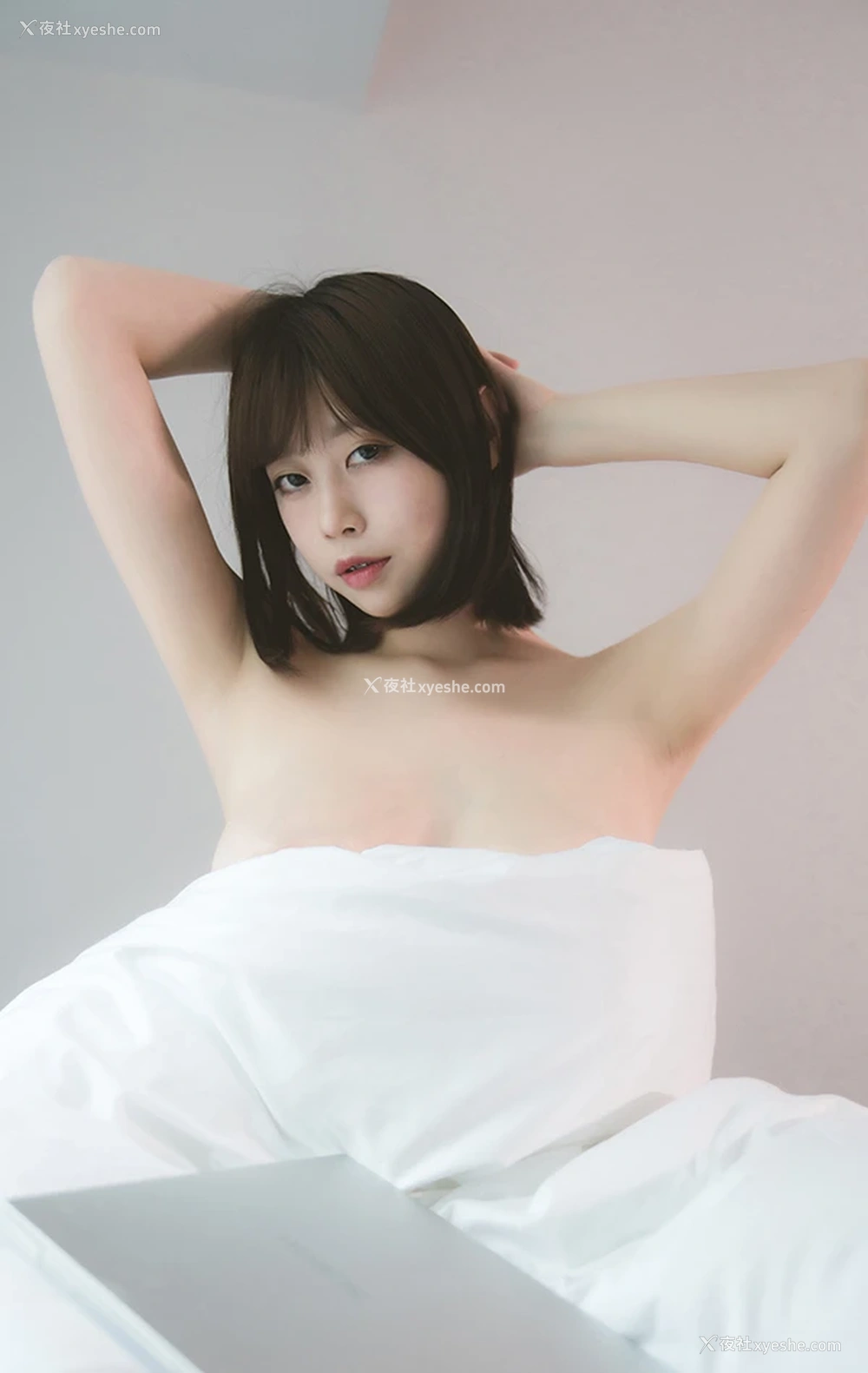 1P - 网红美女奈汐酱nice 消愁 OL诱惑写真