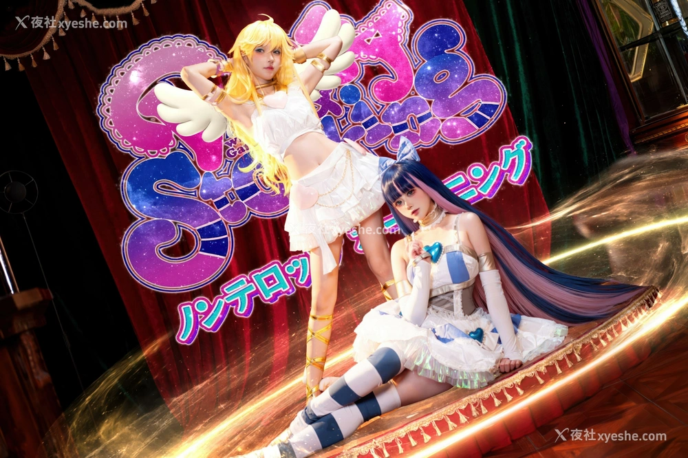 1P - 阿包也是兔娘&苏苏苏Sofia – 吊带袜天使 [36P]