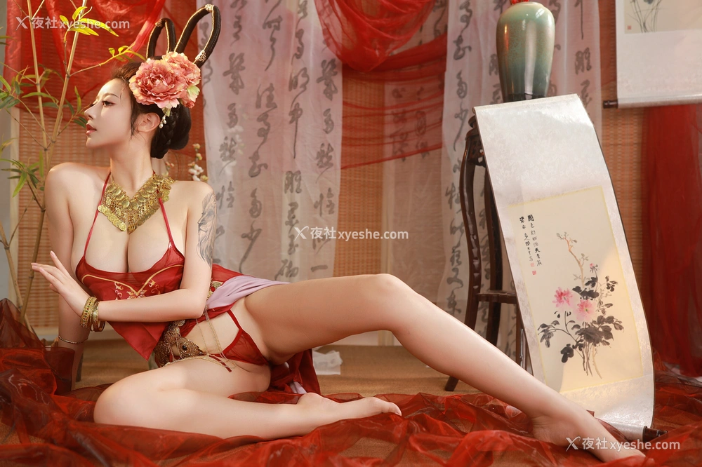 1P - 奈汐酱nice – 赤帐舞 [67P]