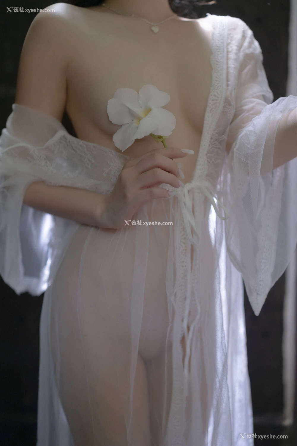 1P - 秀人网 美女名模 鱼子酱Fish – 内购无水印版《白纱清露欲迎还休》（对应XiuRen秀人网 No.10173） [123P]