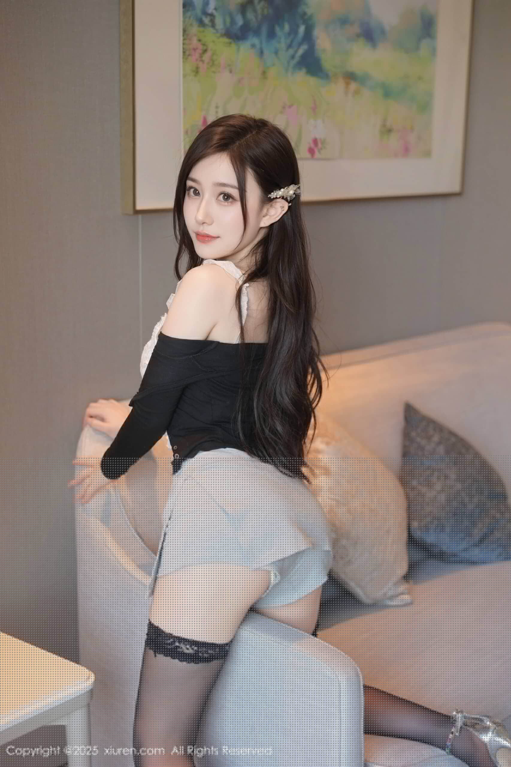 1P - [XiuRen秀人网] No.10225 小阿蓝 [82P]
