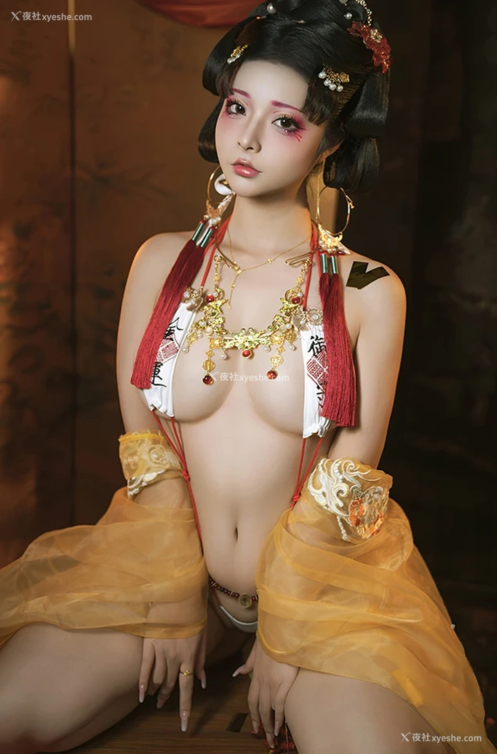 1P - 网红美女yuuhui玉汇 善财娘子