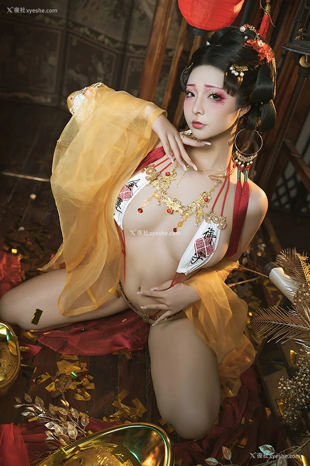 1P - 网红美女yuuhui玉汇 善财娘子