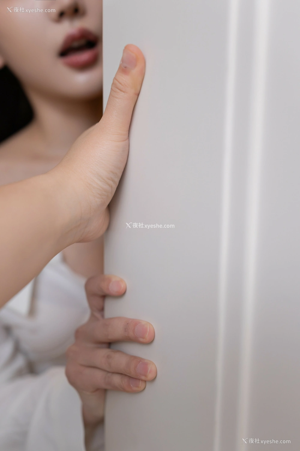 1P - 秀人网 美女名模 陆萱萱 – 内购无水印版《陌生人》 [96P]