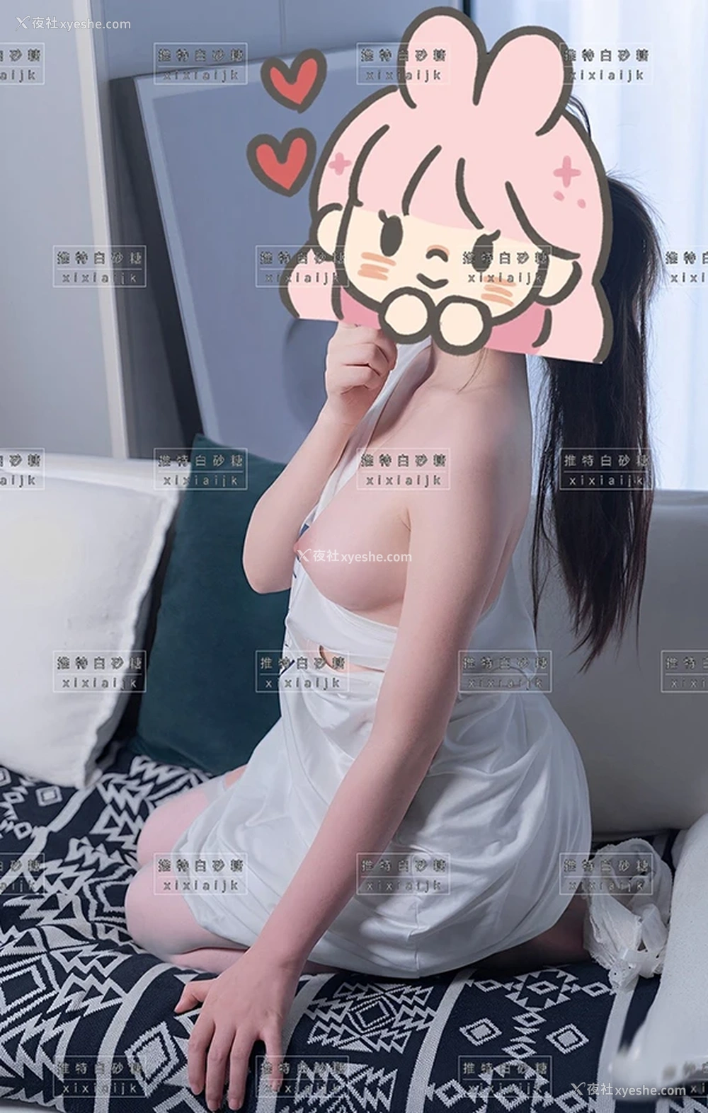 1P - 推特美女@白砂糖 茜茜 私拍尺度福利图