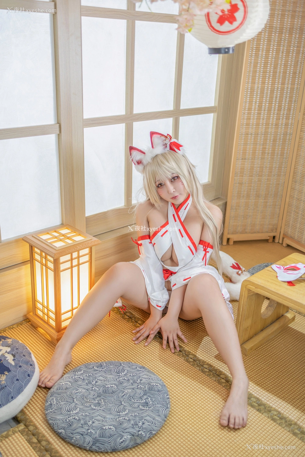 1P - KANEKO_咔喵 – 狐狸巫女 [43P]