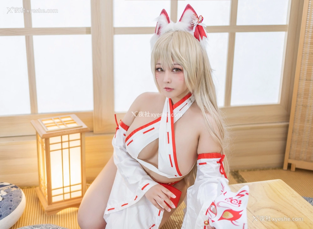 1P - KANEKO_咔喵 – 狐狸巫女 [43P]