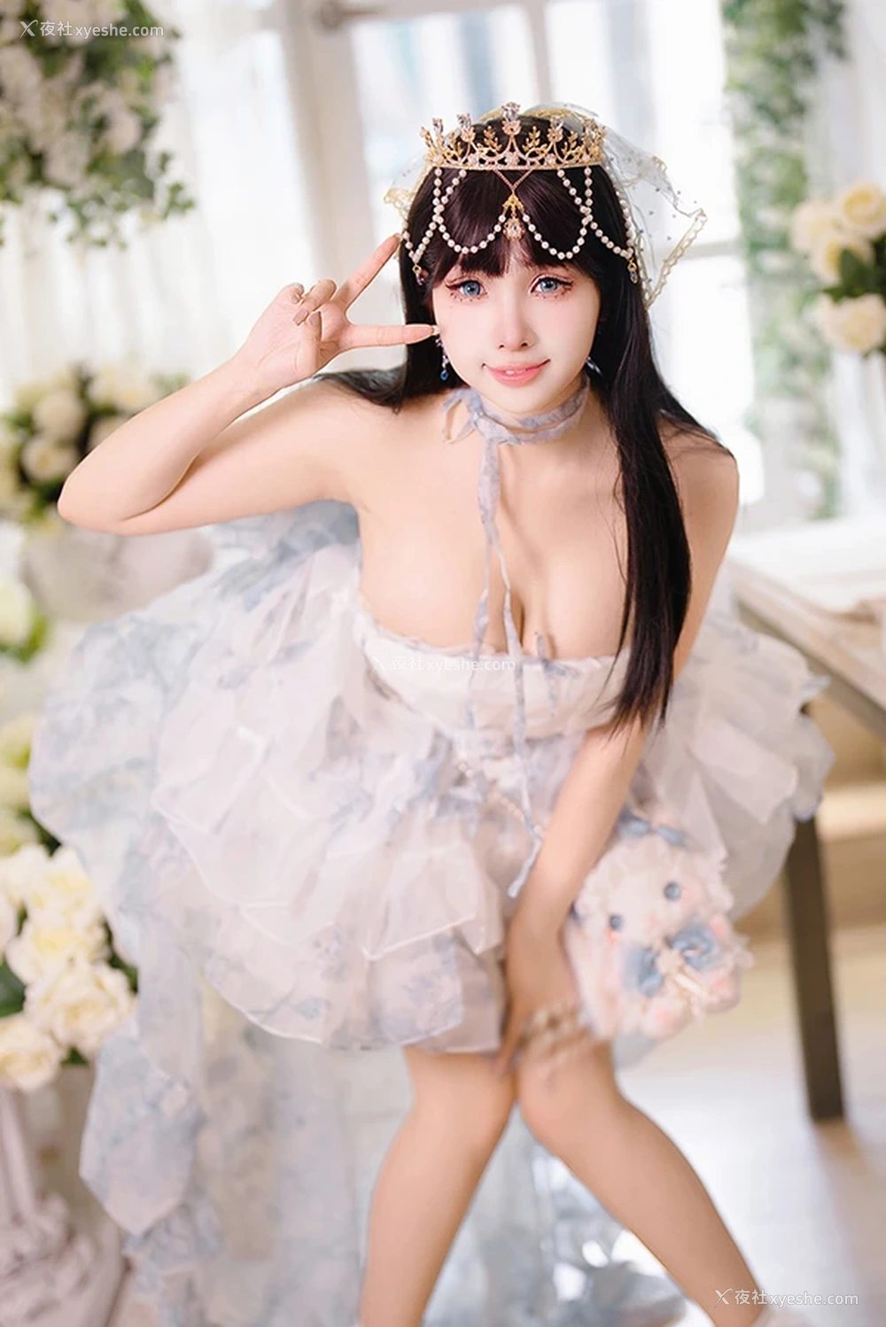 1P - 甜美福利姬慕慕Momo Birthday Day永远的小公主