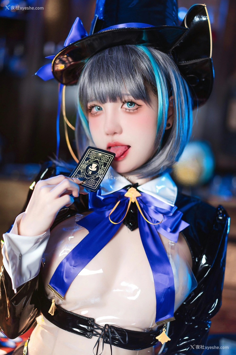 1P - 阿薰kaOri – 柴郡魔术师 [91P]