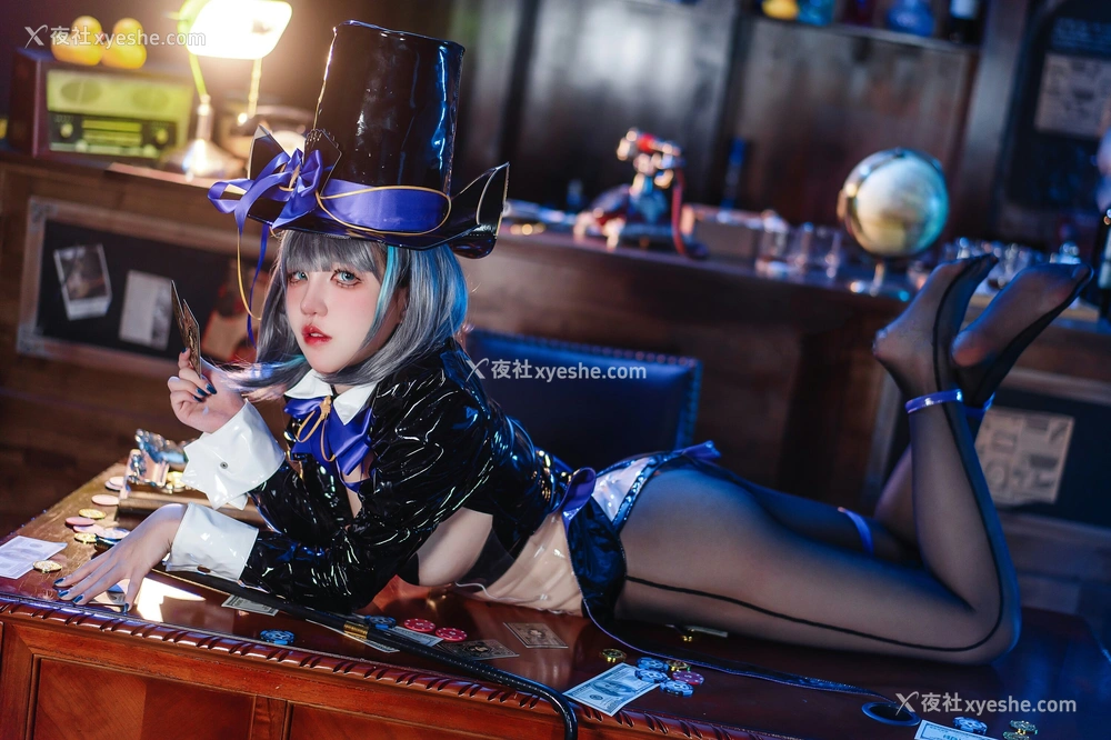 1P - 阿薰kaOri – 柴郡魔术师 [91P]