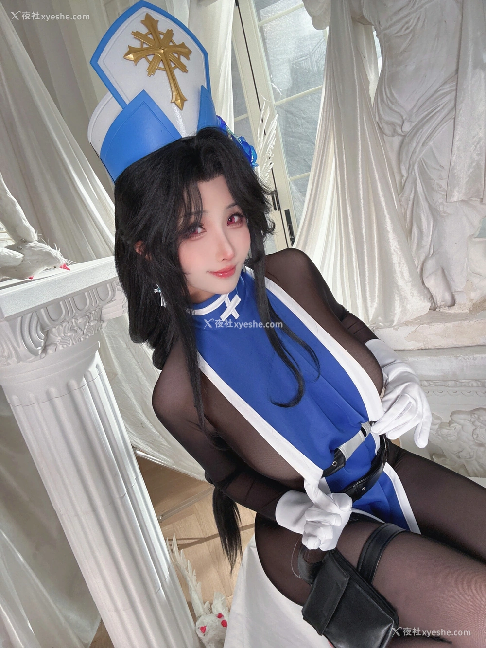 1P - rioko凉凉子 – Nikke胜利女神 梅登冰玫瑰 [45P]